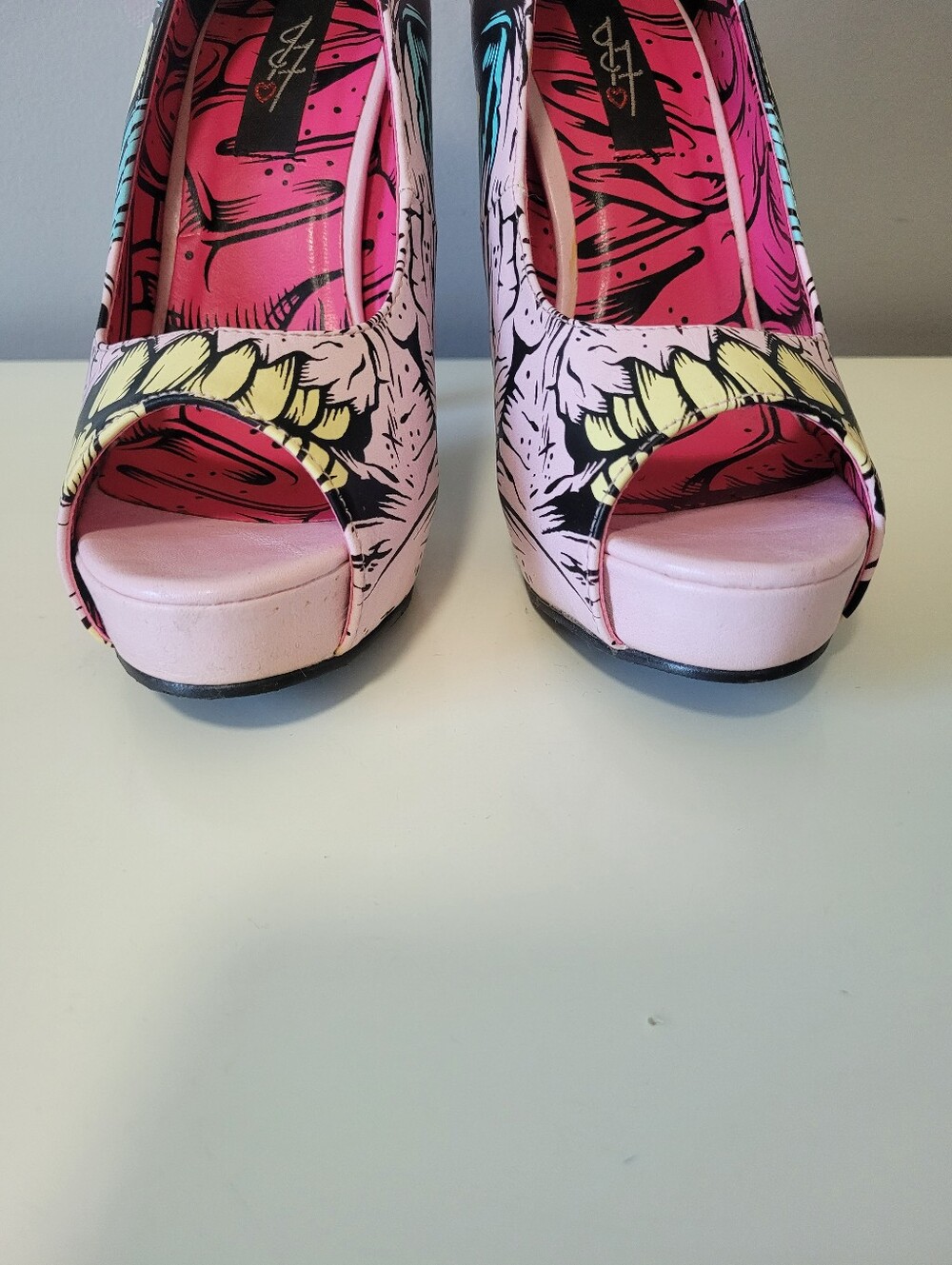 Iron Fist Grave Dancer Platform Heels, Size 5 - Picture 3 of 11